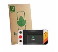 ScreenLeaf 2 Unidades Protector de pantalla para My Arcade Atari Gamestation Go Portable [Protección de Pantalla Sostenible, Clear, Anti-Arañazos]