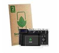 ScreenLeaf 2 Unidades Protector de pantalla para Panasonic Lumix DC-L10 [Protección de Pantalla Sostenible, Clear, Anti-Arañazos]