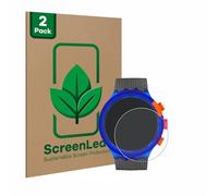 ScreenLeaf 2 Unidades Protector de pantalla para Swatch Neon Party [Protección de Pantalla Sostenible, Clear, Anti-Arañazos]
