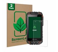 ScreenLeaf Protector Pantalla para i.safe MOBILE IS530.1 | 2 Unidades Transparente Protección Pantalla Made in Germany Película Ultra Transparente Anti-Arañazos