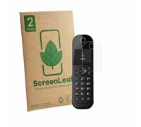 ScreenLeaf Protector Pantalla para Panasonic KX-TGC420 | 2 Unidades Transparente Protección Pantalla Made in Germany Película Ultra Transparente Anti-Arañazos