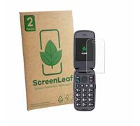ScreenLeaf Protector Pantalla para Panasonic KX-TU550 | 2 Unidades Transparente Protección Pantalla Made in Germany Película Ultra Transparente Anti-Arañazos