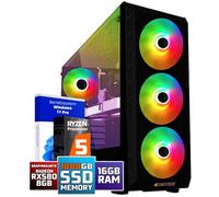 ScreenOn - Ryzen 7 5700G - 500GB SSD - RTX 3050 - Game PC A40129 - WiFi - Windows 11 Pro