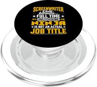 Screenwriter Job Title - Funny Scenarist Scriptwriter PopSockets PopGrip para MagSafe