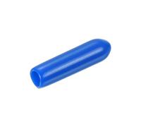 Screw Covers Caps, 15pcs Rubber End 16mm ID Vinyl Round Cap Cover Thread Protectors Blue(Blue,3mm)