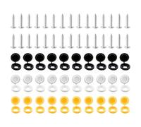 Screw Covers Caps, Hinged Nails Cover, 0.51x0.2in Dustproof Waterproof Design, Industrial Pipe Sealing, On Protection for Home Improvement, Hardware, Cabinet, Wire Management, Automotive,