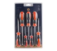 Screw Driver Set Kit Magnetic Steel, Slotted Telescopic Portable Non-Slip