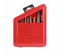Screw Extractor Kit 10 Pcs | Left Hand Drill Bit & Bolt Extractor Set | Coated Alloy Steel for Damaged Screws/Bolts/Nuts Extraction | with Metal Storage Case