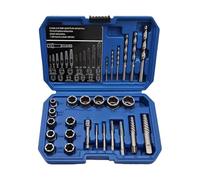 Screw Extractor Set - 25x15x4cm Stripped Bolt Remover, Lightweight And Portable| Stripped Screw Extractor Nut Removal Drill Bit Tool For Easy Out Remove Rusted Damaged Hardware