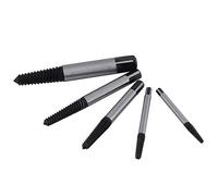 Screw Extractor Set, 5pcs Practical Broken Nut Screw Extractor Bolts Studs Remover Tools Set, Removing Broken or Damaged Screws, Bolts and Fasteners