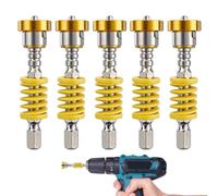 Screw Holder - 5pcs Magnetic Spring Loaded Metal Screw Gripper Tool