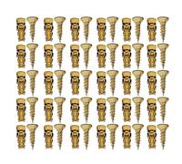 Screw Set | Easy Installation Heavy Duty | Expansion Screw Set for Cabinet Wardrobe Doors Kitchen Bathroom Fixtures Tiles Stone Wood Concrete Hollow Walls Plasterboard Cabinet Hinges