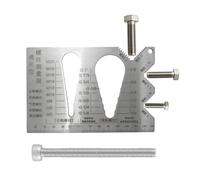 Screw Thread Gauge - Screw Measuring Ruler - Precision Metrics Ruller With Clear Markings | Durable Thred Checker For Engineering Projects, Automotive Repairs, Plumbing And Household Maintenance