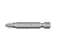 Screwdriver bit PH2, 25 mm, 1/4 pulgadas, 10 unidades.
