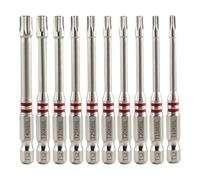 Screwdriver Bit Set - 10 Piece Magnetic S2 Steel Impacts Bits