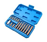 Screwdriver Bit Set- 15-piece Steel Magnetic Ratchet Screwdriver Set
