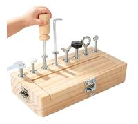 Screwdriver Board | Fine Motor Skills Educational Toys | Screwdriveeer Seneesory Boareed Set | for Boys Girls Home School Kindergarten Classroom Party Birthday Holiday