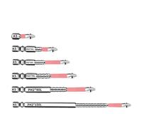 Screwdriver Drill Bit Set, Magnetic Driver Tool Kit, Multi Purpose Repair Bits, High-Performance Steel Build, Precision Fit Strong Design, 20-Piece Set, for Drilling, Tightening