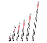 Screwdriver Drill Bit Set, Magnetic Multi Purpose Maintenance Tool Kit, 0.25 inches High Performance Bits for Drilling, Loosening, Tightening, Craft Projects, and Woodworking Repairs
