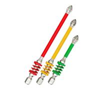 Screwdriver Drill Bits, Spring-Loaded Bit Set, Precision Drill Attachment Tool for Carpentry, Mechanic Work, Automotive Repairs, Industrial Projects, Construction Tasks, DIYers Use