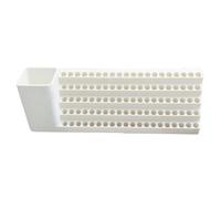 Screwdriver Holder, Mounted Bit Storage Box, Multi-Slot Organizer, Layered Wall for Mechanics, Electricians, Carpenters, Garage, Garden, Home, Basement,9.45x2.2x3.15 inches