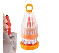 Screwdriver Kit - 31 In 1 Compact Repair Tool Set, Multifunction Bit Driver With Storage Case, Anti Slip Grip Design | Suitable For Electronics Watch Spectacles Device Assembly And Daily Repairs