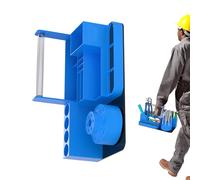 Screwdriver Organizer Rack - ABS 25,5 x 13 x 14,3 cm | Screwdriver And Tweezers Holder | 360 grados Rotating Magnetic Workbench Organizer For Maintenance Tools And Workshop Storage