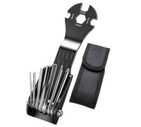 Screwdriver Set - 7.28 Inch Precision Hand Tool | CRV Steel Set - 11 in 1 folding hex key sets for electronics watches glasses appliances automotive home repair maintenance