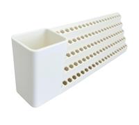 Screwdriver Storage, Bit Storage Box, 9.45x2.2x3.15 Inches Layered Wall Mounted Organizer Tool, Holder Rack for Mechanic, Electrician, Carpenter, Garage, Home and Basement
