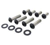 Screws4Bikes Juego tornillos puntales guardabarros HD SOFTAIL 07-17 (4) NEGRO