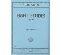 SCRIABIN - Estudios (8) Op.42 para Piano