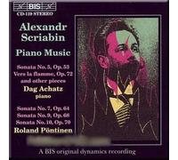 Scriabin - Piano Music - Dag Achatz (CD)