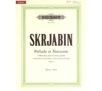 SCRIABIN - Preludio en Do Sost. menor y Nocturno en Reb Mayor Op.9 para la mano izquierda para Piano