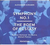 Scriabin: Sinfonía Nº 1; El Poema Del Éxtasis / Pletnev
