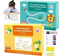 Scribble Smart workbook Age 2,Scribble Smart Workbook, Scribble Smart Reusable Workbook, Fast-Track Young Minds, Little Curious Minds Scribblesmart