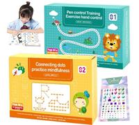 Scribble Smart Workbook, Scribble Smart Reusable Workbook, Scribblesmart™ Workbook: Fast-Track Young Minds, Little Curious Minds Scribblesmart (Nivel 1+2)