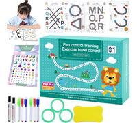 Scribble Smart Workbook, Scribble Smart Reusable Workbook, Scribblesmart™ Workbook: Fast-Track Young Minds, Little Curious Minds Scribblesmart (Nivel 1)