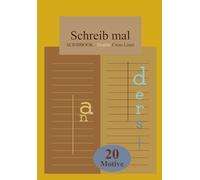 SCRIBBOOK - Schreib mal anders - Double Cross Lines (SCRIBBOOKs - Double & Triple)