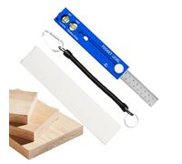 Scriber Marking Tool, Magnetic Adjustable Gauge Set, Precision Wood Layout Measuring Device, Aluminum Alloy Knob Build, Carpenter Scribing Alignment Instrument, Furniture Door 7.48x1.57x1.18inch