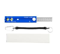 Scriber Marking Tool - Magnetic Adjustable Woodworking Gauge With Bulb Indicator | Precision Measuring Scribing Tool | Durable Layout Marker For Construction Furniture Door Floor Shelf