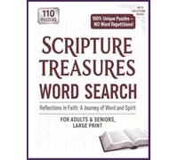 Scripture Treasures Bible Word Search: Bible Scriptures, Memory Verses, Inspirational Words, Faith Meditation, Gospel Teachings, Old & New Testament ... Christian Bible Word Search Collection)