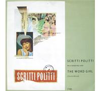 SCRITTI POLITTI - WORD GIRL 12 inch (12" Vinyl) UK VIRGIN 1985