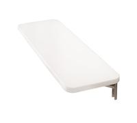 Scrivania a Parete, Tavoloaltabile a Parete, Tavolo a Scomparsa, Tavolo da Pranzo sospeso a Parete, scrivania a Parete Pieghevole, Bar, Ufficio, casa, Multifunzionale, Semplice (Bianco)