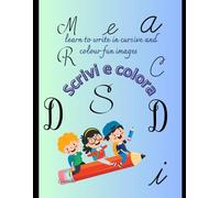 "Scrivi e colora" libro creativo per bambini