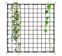 Scrog - Red elástica para plantas trepadoras, 150 x 150 cm, con 4 ganchos, para plantas, verduras, frutas, flores