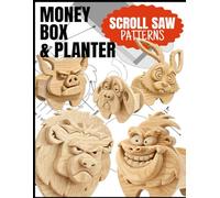 Scroll Saw Pattern - Animal-Shaped Planter or Money Box: Decorative Woodworking Project no.4