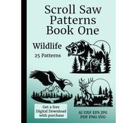 Scroll Saw Patterns Book One: Wildlife