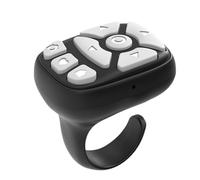 Scrolling Ring - Page Turner Clicker | Wireless Finger Scroller | Mobile Phone Controller for Scrolling, Phone Controller, Phone Video Remote Control for Hands-Viewing - Phone Remote Control