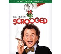 Scrooged (Blu-ray + DVD + Digital) (Blu-ray) Bill Murray (Importación USA)