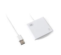 SCROY ACR40U Lector de Tarjetas Inteligentes USB para Identificación Nacional, Firma Digital, Médico, Salud, Militar, Gobierno, Tacógrafo, Chip de Contacto de Identidad Eid CAC IC (USB-A)